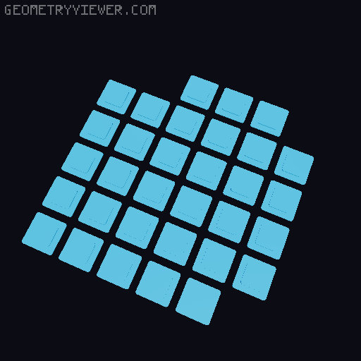 Magnetic Chessboard with Integrated Storage 3D model thumbnail