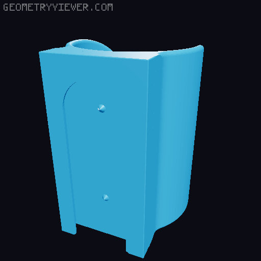 Multiboard flask holders in various sizes 3D model thumbnail
