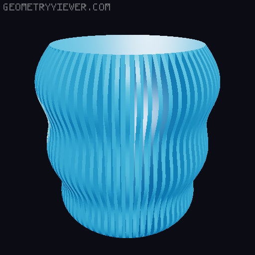 "Lines: a Set of Vases" 3D model thumbnail