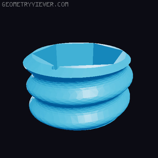 Screwiverse Insert and Screw for Standard Honeycomb Storage Wall (HSW) Fasteners 3D model thumbnail