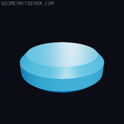 Honeycomb Snappy Fidget Button 3D model thumbnail