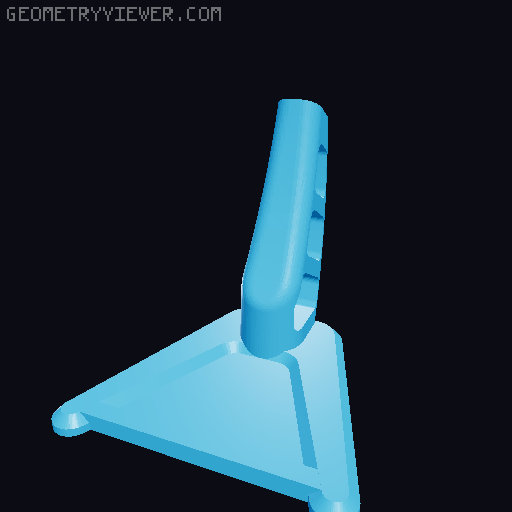 Playstation VR2 (PSVR2) Headset Stand (updated Mar 4) 3D model thumbnail