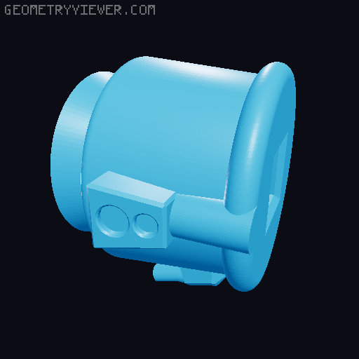 Booster Pack for the Space Shuttle Endeavour 3D model thumbnail