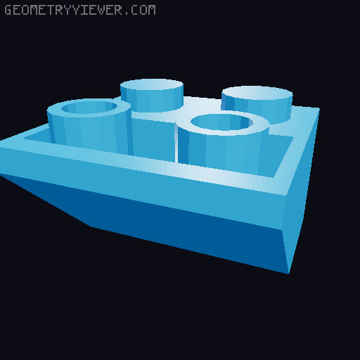 Star Wars First Order Heavy Assault Walker - Lego 3D model thumbnail