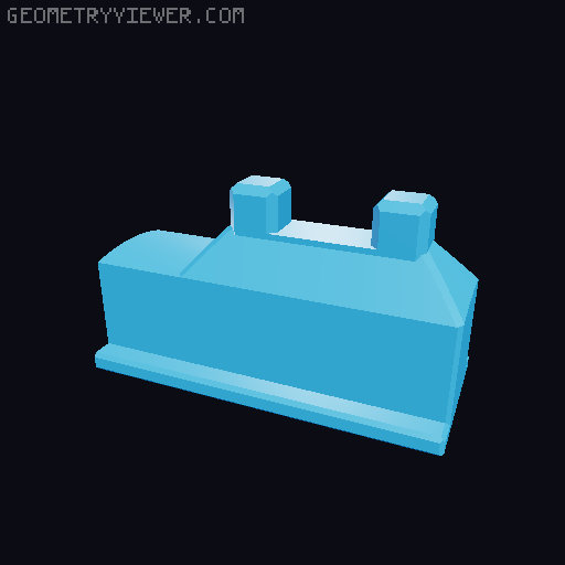 Booster Pack for the Space Shuttle Endeavour 3D model thumbnail