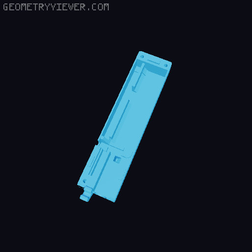 Better Bowden Filament Speed Loader 3D model thumbnail