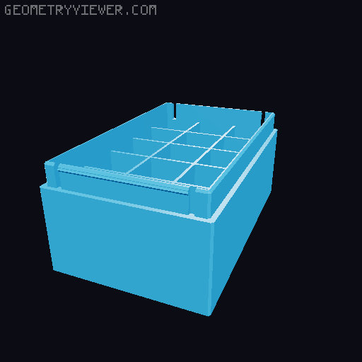 Configurable Remix Duncans Boxes 3D model thumbnail