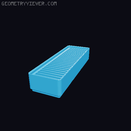 Gridfinity Material Swatches bins V1 (parametric V2 available!) 3D model thumbnail