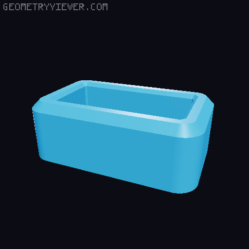 Modular 10 Inch Server Rack - Reworked 3D model thumbnail