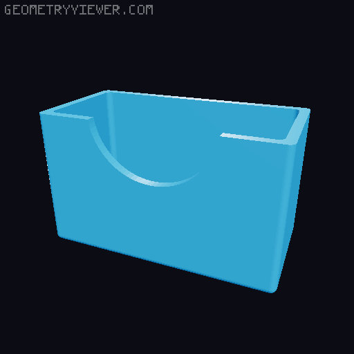 Pokemon Deck Box 3D model thumbnail
