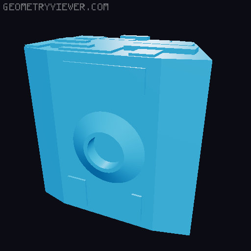 X-303 MMU Parts 3D model thumbnail