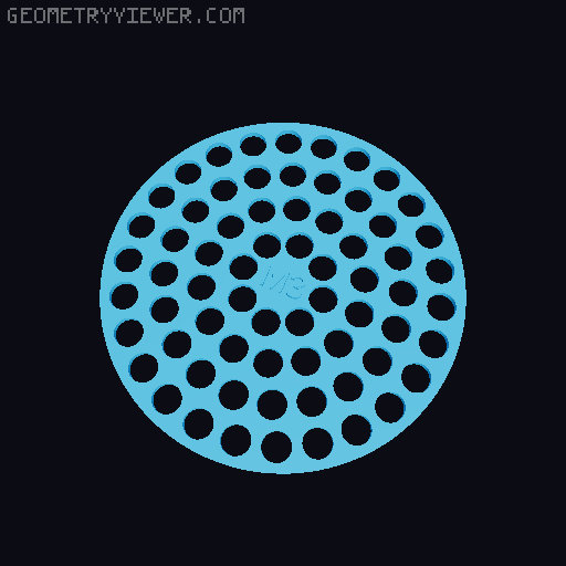 Customizable Hex nut sorter V2 - Metric, Imperial and Machine 3D model thumbnail