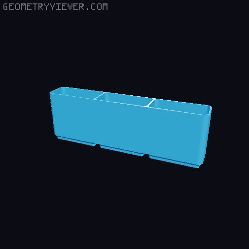 GridfiniTiny (Tiny Storage Bins) 3D model thumbnail