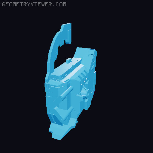 synduality ogre/ pascal cradle mk2 3D model thumbnail