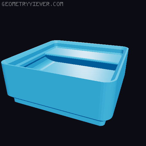 Gridfinity cups height 2 (18mm) collection 3D model thumbnail