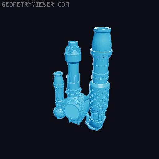Reactor Ferrum Secundus 3D model thumbnail