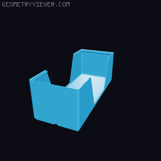Gridfinity wall cutout collection 3D model thumbnail