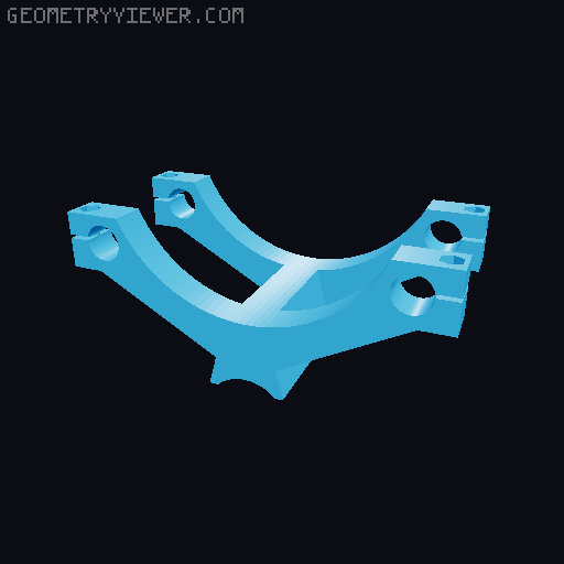 Plastic Fantastic V2 - 150mm travel telescope 3D model thumbnail