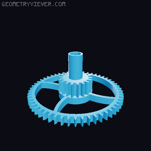 Pendulum Clock 3D model thumbnail