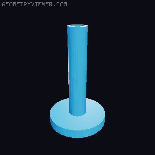 Balloon-Powered Car (Toy) 3D model thumbnail
