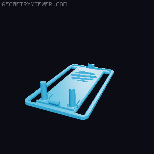 ESP32-DevKitS-R Case with Lid 3D model thumbnail