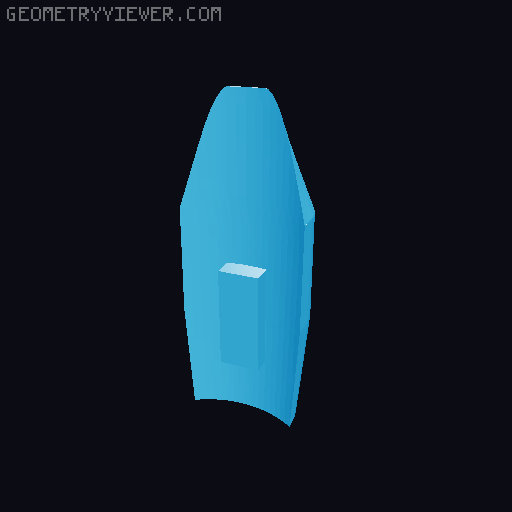 Airplane wind spinner 3D model thumbnail
