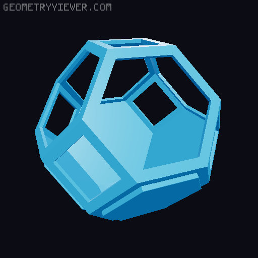 Plantygon - Modular Geometric Stacking Planter for Succulents 3D model thumbnail