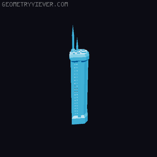 Atlantis From Stargate Atlantis 3D model thumbnail