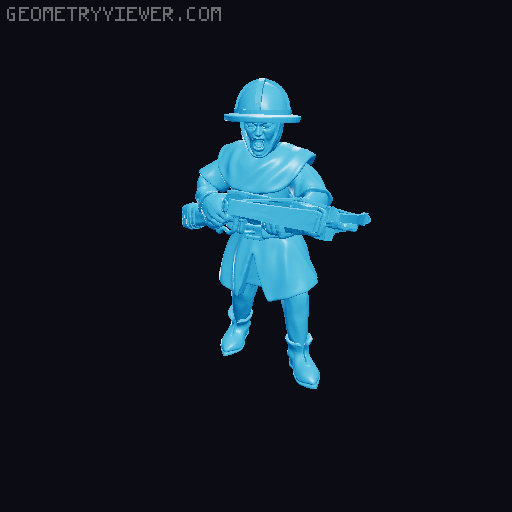 Crossbowmen - Models and Customizer Library 3D model thumbnail
