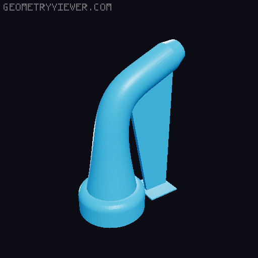 3D Printable Jet Engine 3D model thumbnail