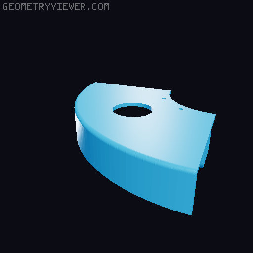 Lid/base for 315mm OD Bucket [Modular Hydroponic Tower Garden] 3D model thumbnail