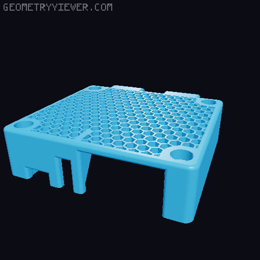 Orange Pi Zero 3 Case 3D model thumbnail