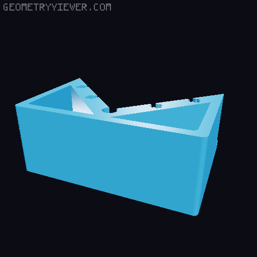 Table Saw Spline Jig 3D model thumbnail
