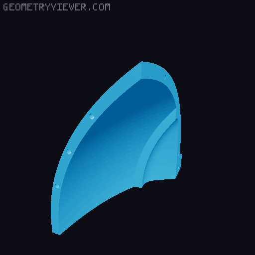Wearable Darth Vader Helmet 3D model thumbnail
