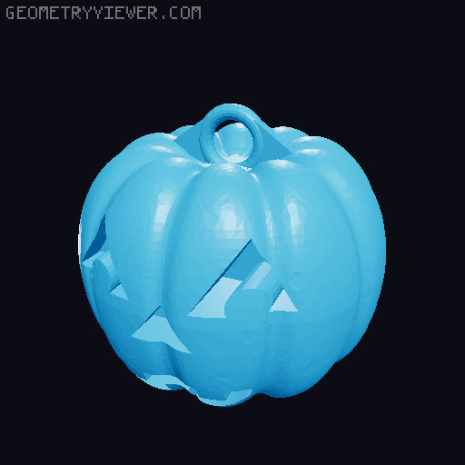Halloween Keychains 3D model thumbnail