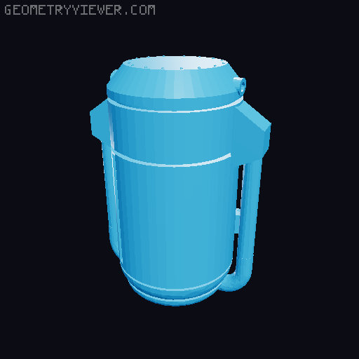 40mm attachments 3D model thumbnail