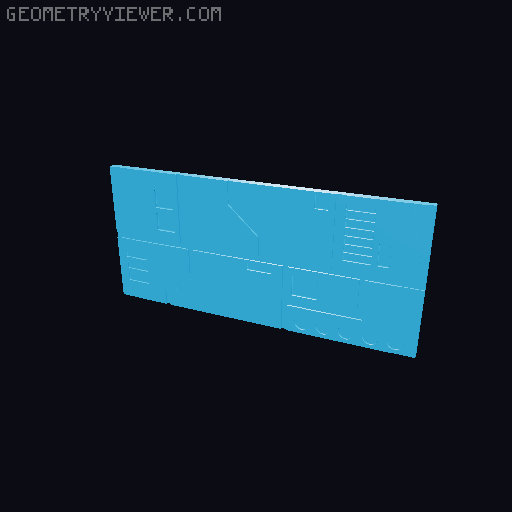 Star Wars 3.75" imperial fortress 3D model thumbnail