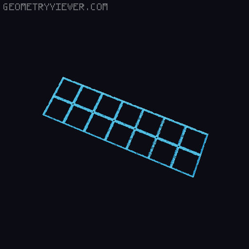 CLCKbase with Screw Holes, Sizes up to 9x9, Gridfinity Baseplate 3D model thumbnail