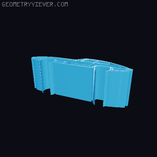 Car silhouettes! different models 3D model thumbnail