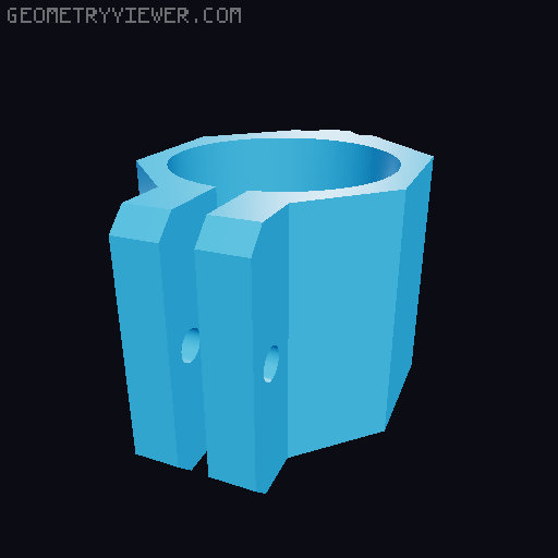 InsertMate - Accurate Heat Insert Guide (parametric) 3D model thumbnail
