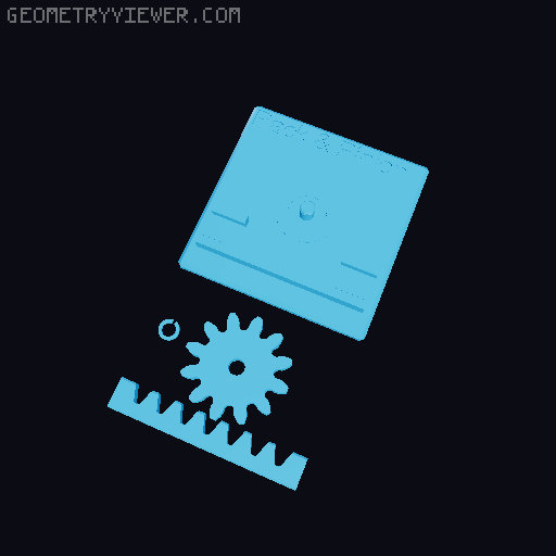 Educational Gear Examples 1 3D model thumbnail