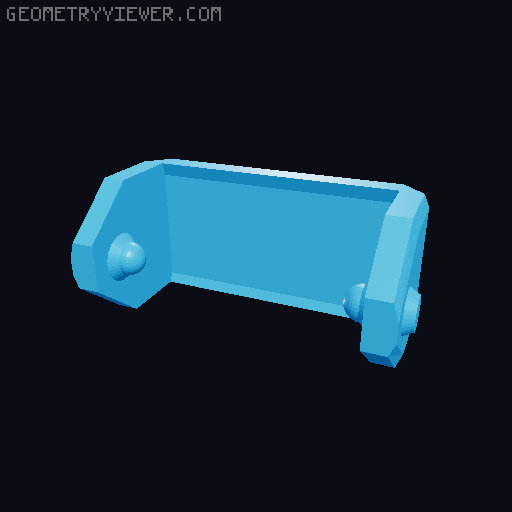 Dummy 13 Power Claw w/ "Knuckle Dusters" 3D model thumbnail