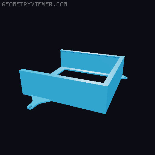 Centauri Carbon HEPA + Active Carbon filter 3D model thumbnail