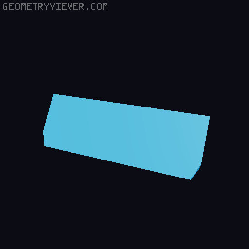 Horizontal Tape Dispenser with homemade blade. 3D model thumbnail