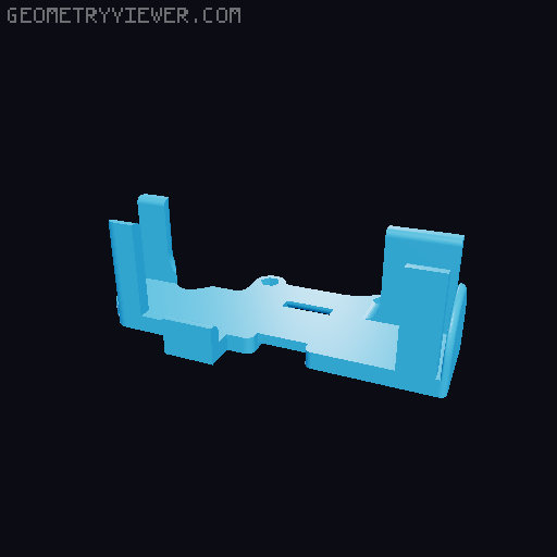 EXPLORER-MK1 3D PRINTED 1:10 RC CHASSIS 3D model thumbnail