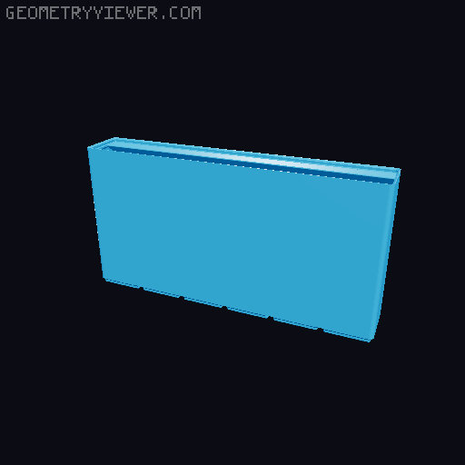 Gridfinity cups height 18 (130mm) collection 3D model thumbnail