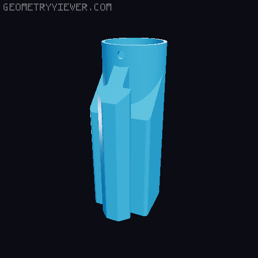 Yet another heat-set insert installation stand 3D model thumbnail
