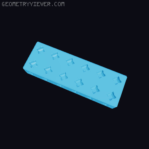 PrintABlok.....longer, wider, diagonaler 3D model thumbnail