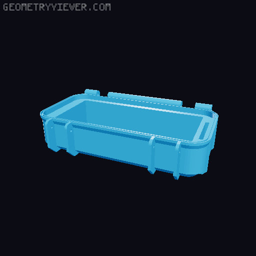Flipper Zero Case 3D model thumbnail
