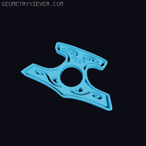 Book page holder 3D model thumbnail